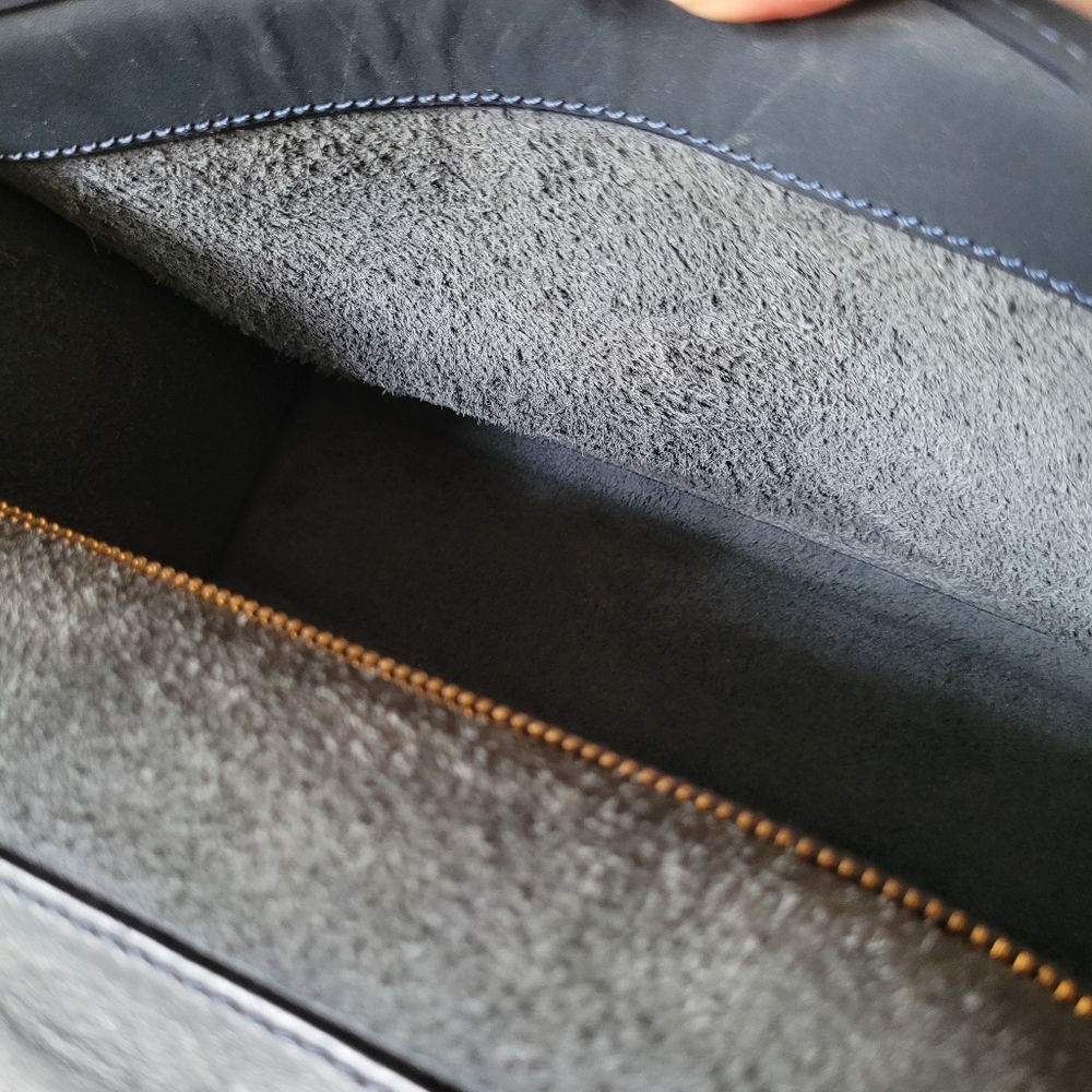 Leather Convertible Top Handle Crossbody Bag - Picture 14 of 15